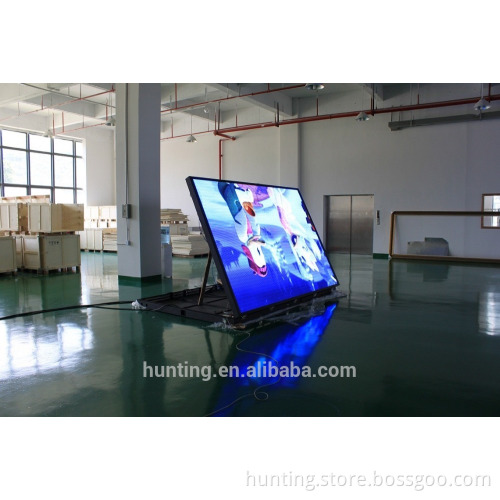 BESD front open outdoor P10 fixed installation full color HD function led screen advertising